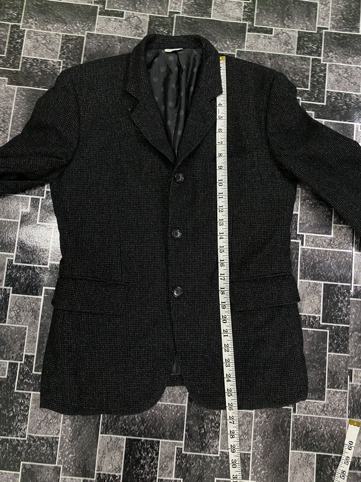 Comme des Garcons × Comme des Garcons Homme Plus × Junya Watanabe Comme Des Garcons Homme Deux Blazer XS Size Size 36S - 12 Thumbnail
