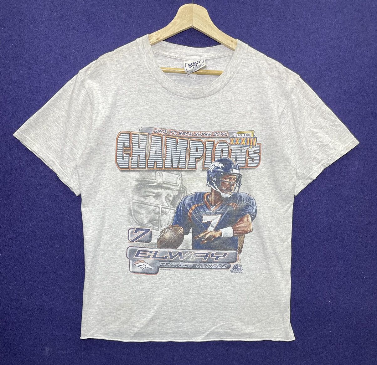 NFL Vintage Denver Broncos 1999 NFLP Super Bowl XXXIII Size US M / EU 48-50 / 2 - 1 Thumbnail