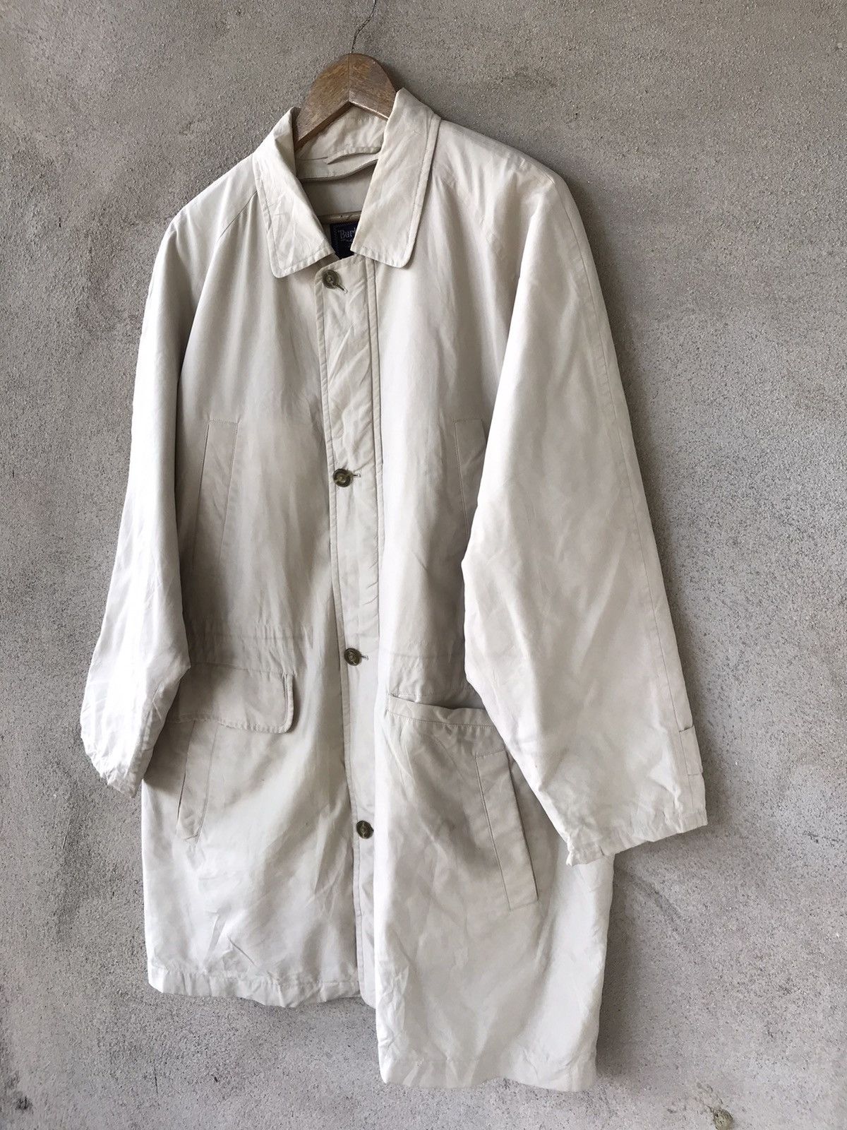 Burberry × Vintage RARE VINTAGE BURBERRY LONG JACKET Size US L / EU 52-54 / 3 - 3 Thumbnail