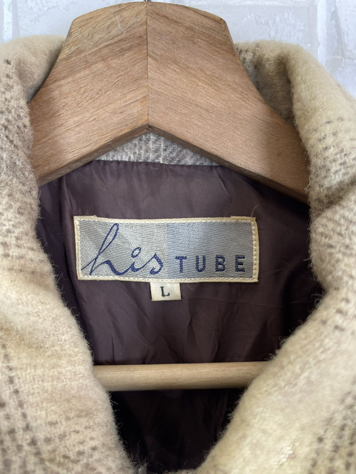 Vintage Vintage HisTube Western Jacket Wool Tartan Size US L / EU 52-54 / 3 - 4 Thumbnail