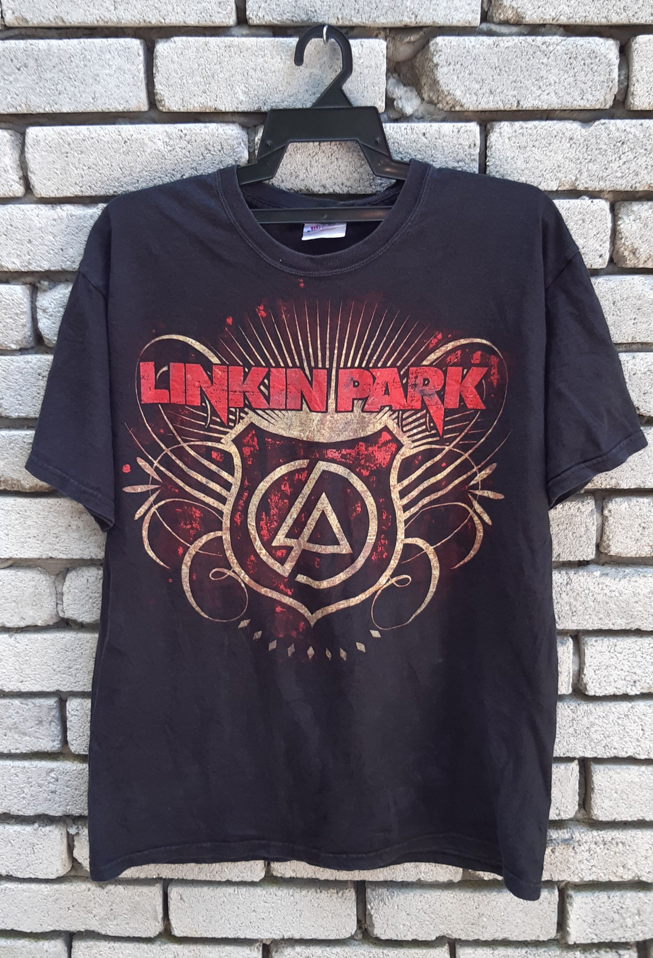Band Tees × Hanes × Vintage Vintage Linkin Park Band T Shirt Size US L / EU 52-54 / 3 - 1 Thumbnail