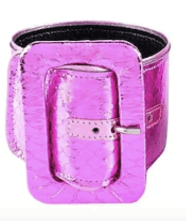 Exotic leathers bracelet