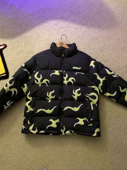 Golf Wang 'Flame' Puffer Jacket - Men's M