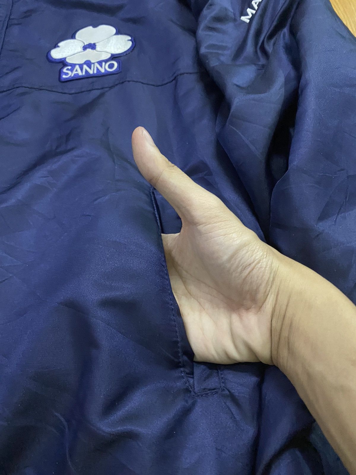 Asics Asics Sanno Maeda Patch Logo Jacket Size US L / EU 52-54 / 3 - 10 Thumbnail