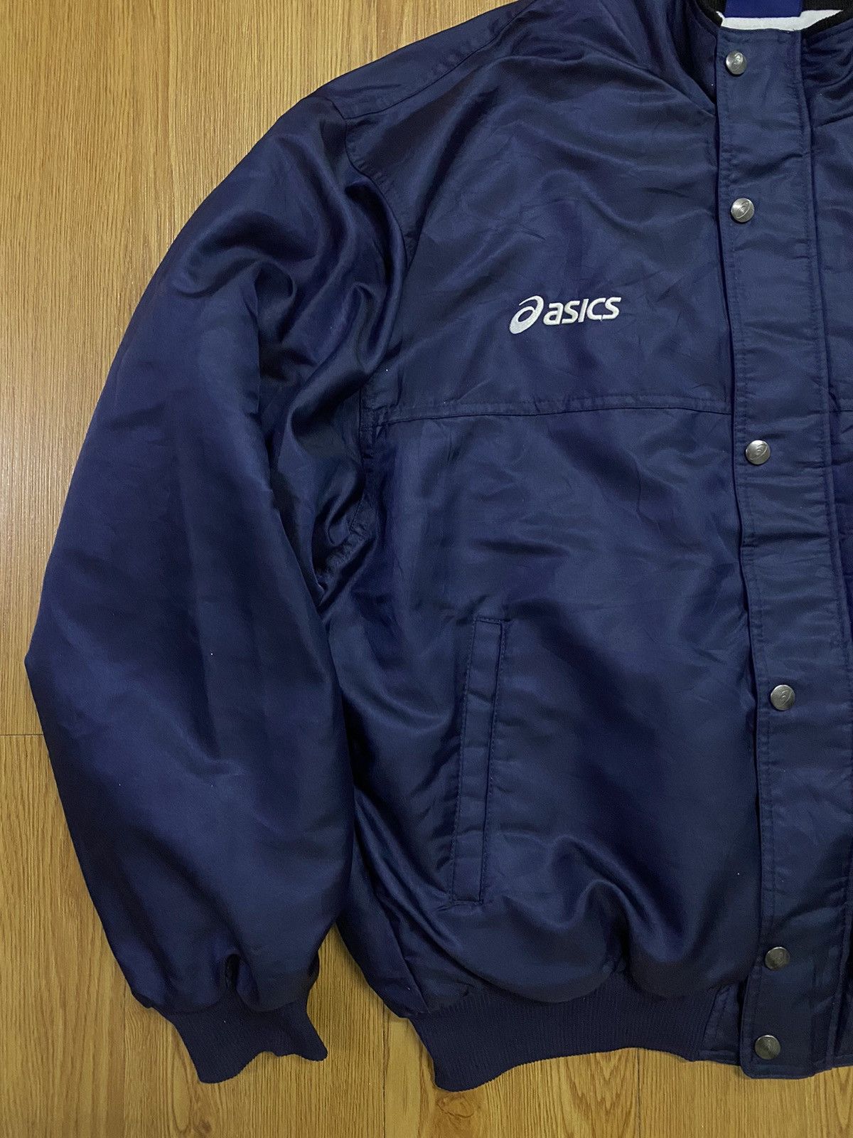 Asics Asics Sanno Maeda Patch Logo Jacket Size US L / EU 52-54 / 3 - 4 Thumbnail