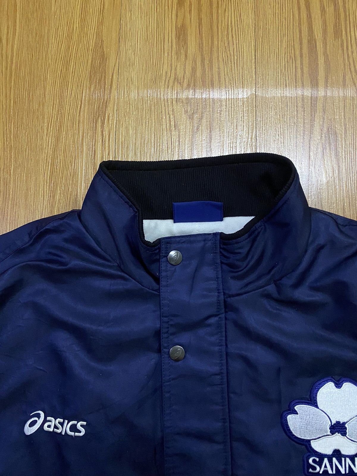 Asics Asics Sanno Maeda Patch Logo Jacket Size US L / EU 52-54 / 3 - 5 Thumbnail