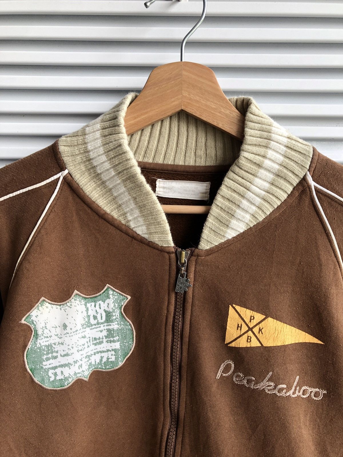 Japanese Brand Vintage Peakaboo Zipper Sweater Size US L / EU 52-54 / 3 - 3 Thumbnail