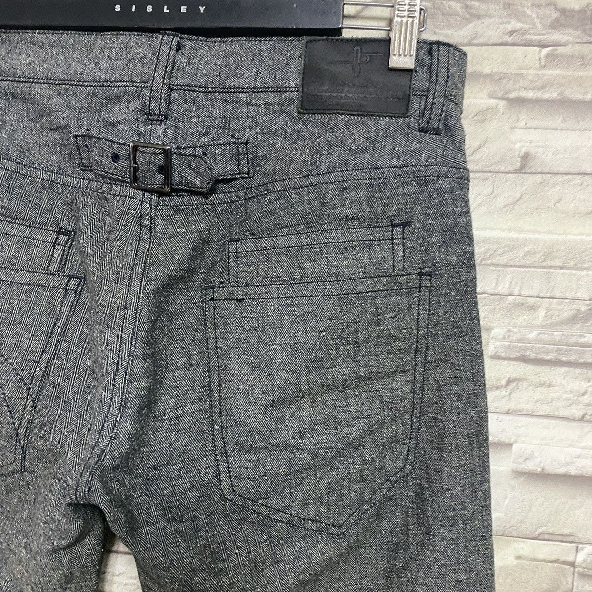 NO ID Japanese Brand NO ID Salt&Papper Pants Buckle Back Size US 31 - 15 Thumbnail