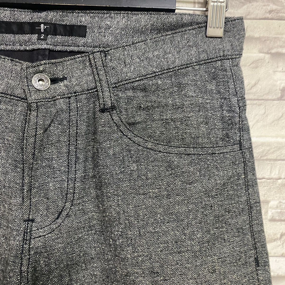 NO ID Japanese Brand NO ID Salt&Papper Pants Buckle Back Size US 31 - 9 Thumbnail