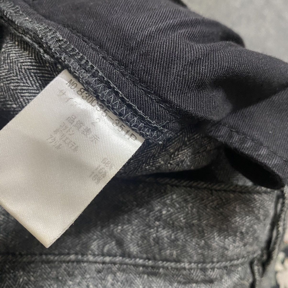 NO ID Japanese Brand NO ID Salt&Papper Pants Buckle Back Size US 31 - 18 Thumbnail