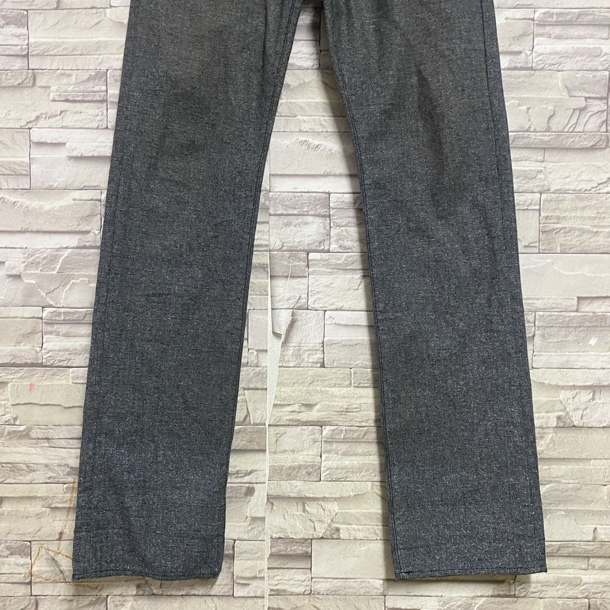 NO ID Japanese Brand NO ID Salt&Papper Pants Buckle Back Size US 31 - 6 Thumbnail