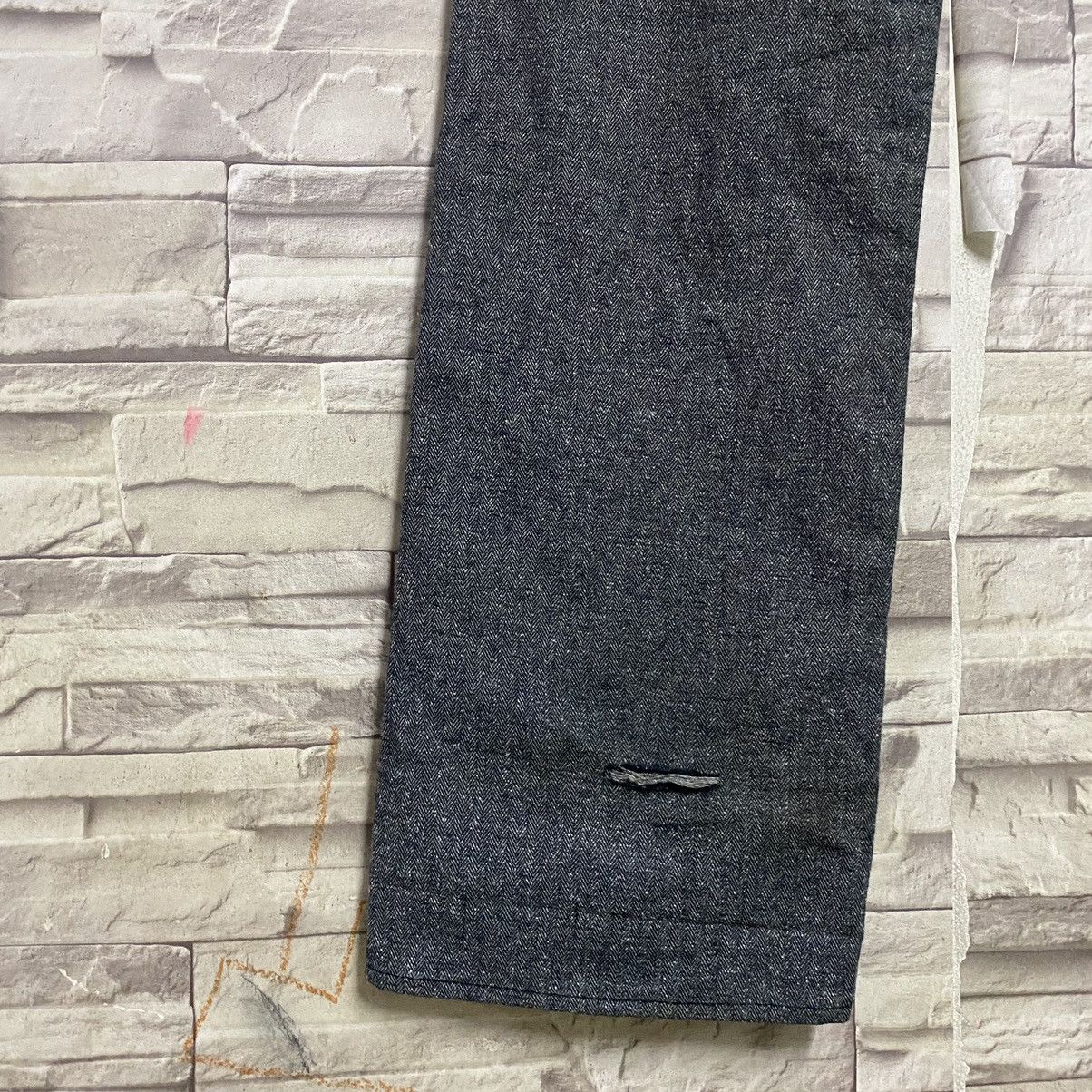 NO ID Japanese Brand NO ID Salt&Papper Pants Buckle Back Size US 31 - 13 Thumbnail