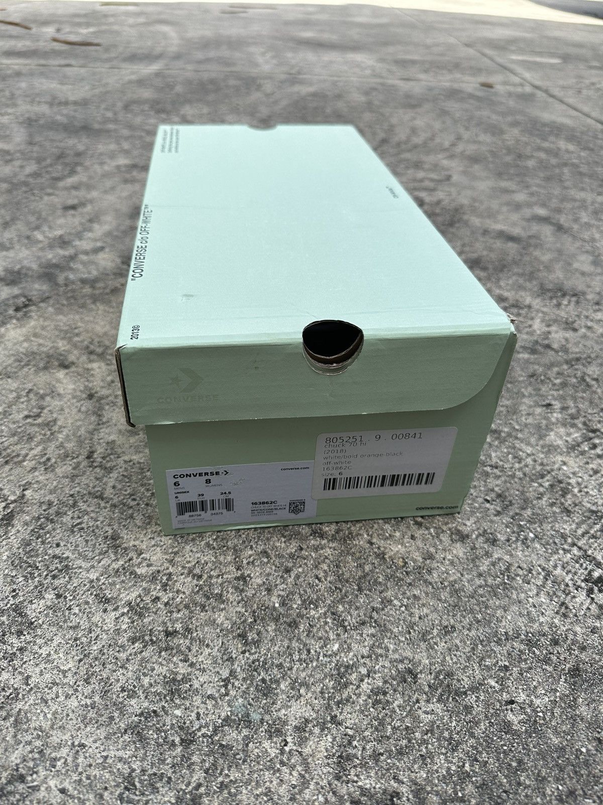 Converse × Off-White OFF-WHITE CONVERSE Size US 6 / EU 39 - 9 Thumbnail