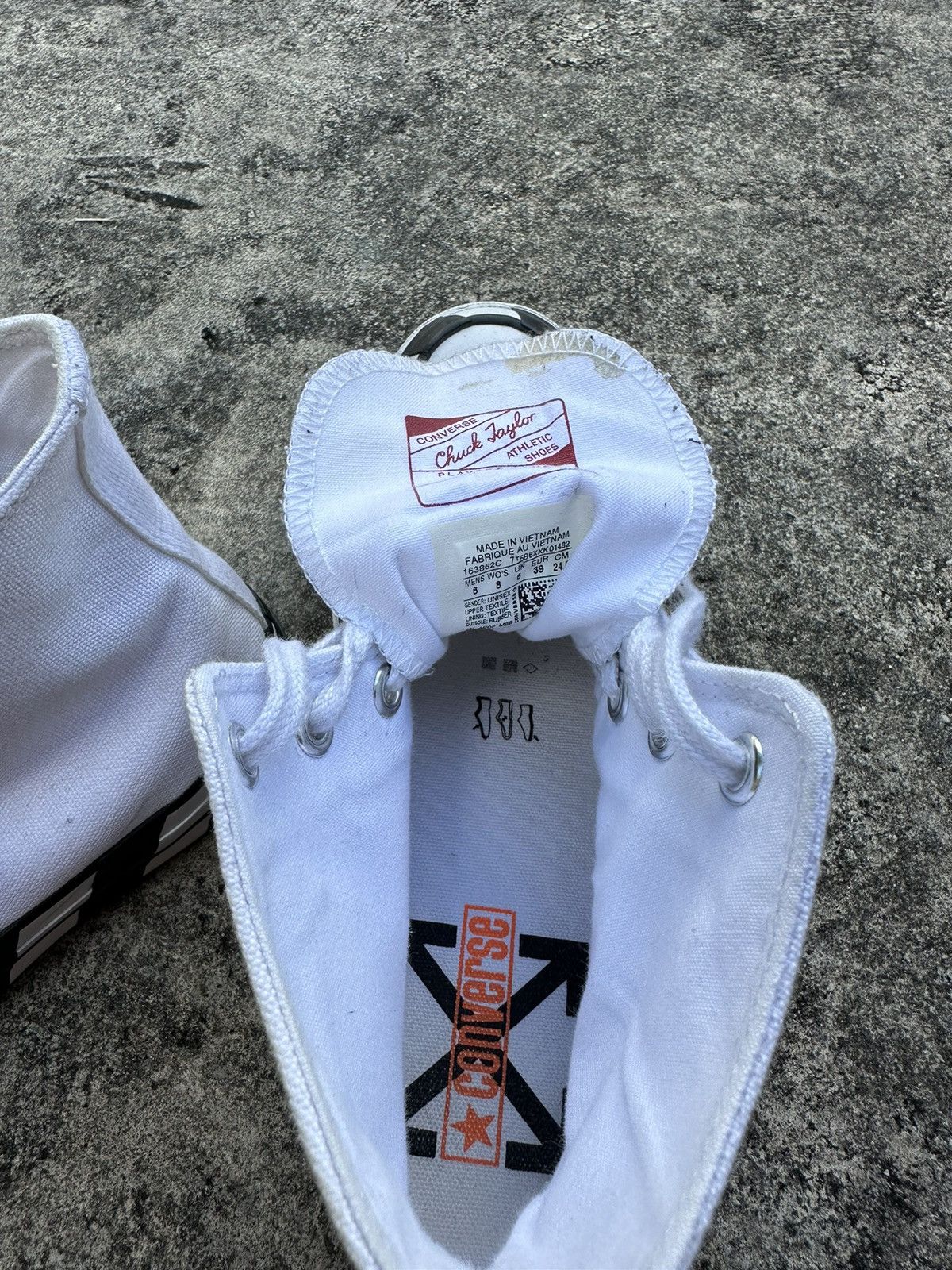 Converse × Off-White OFF-WHITE CONVERSE Size US 6 / EU 39 - 7 Thumbnail