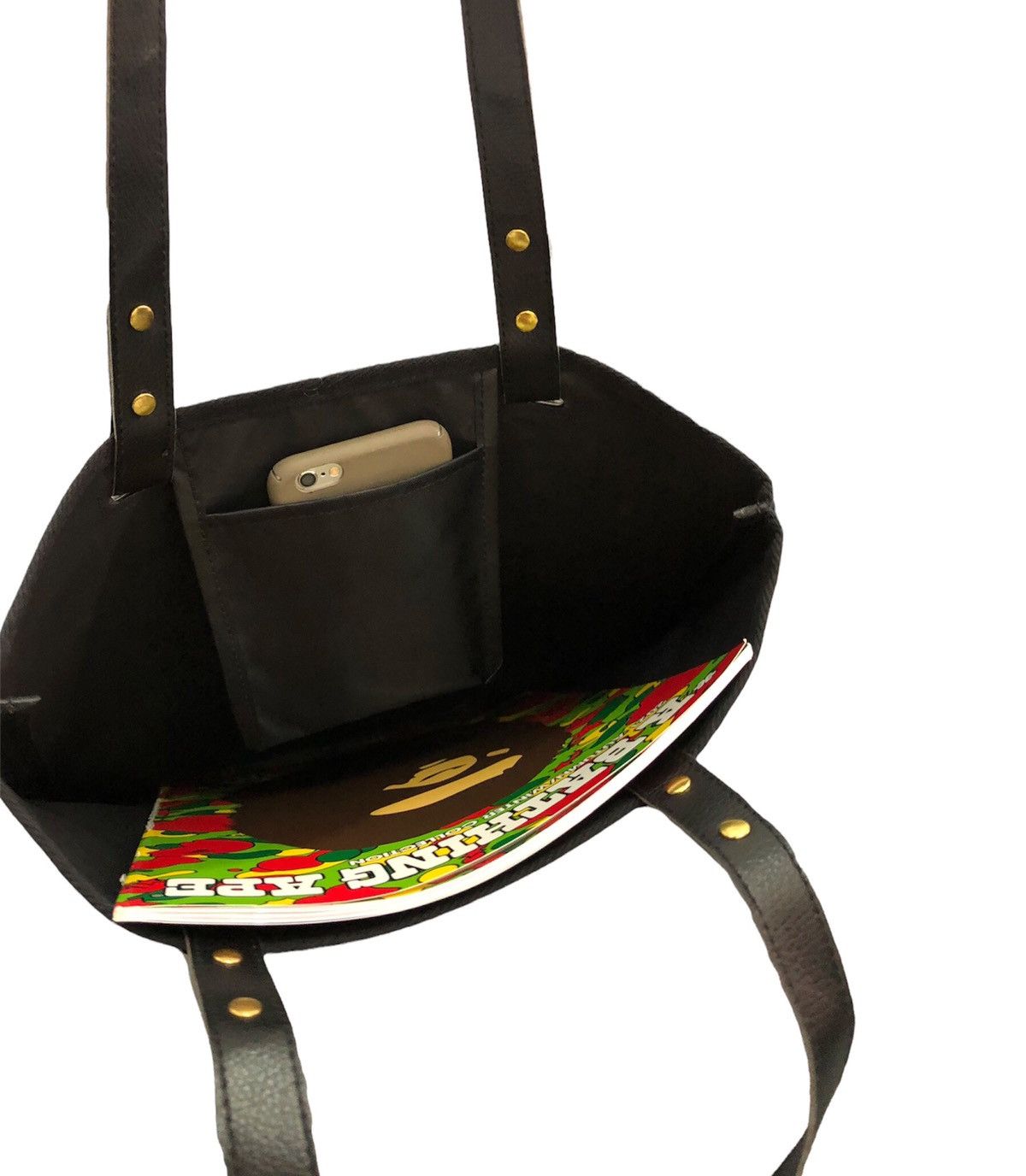 MSGM Black casual tote bag by MSGM x Style & Edit Size ONE SIZE - 8 Thumbnail