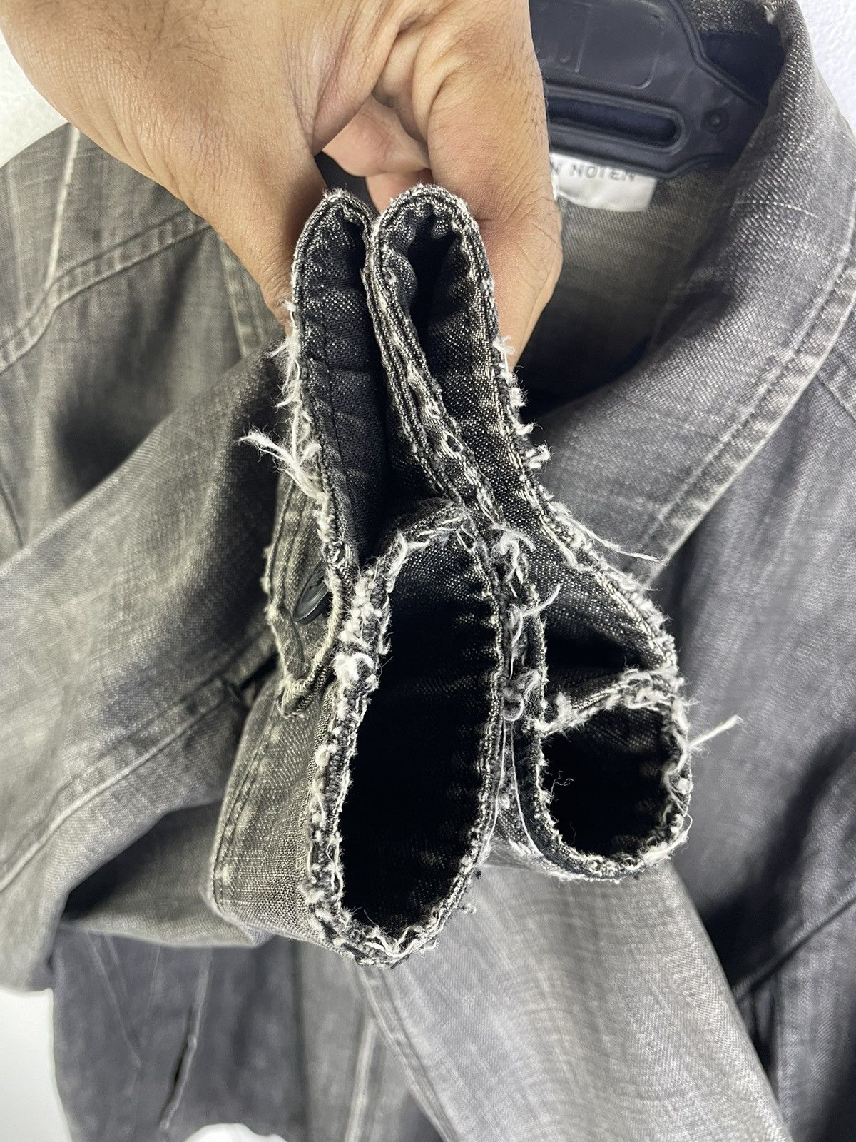 Dries Van Noten 🔥Rare Distress Dries Van Notem Denim Jacket Size US S / EU 44-46 / 1 - 13 Thumbnail