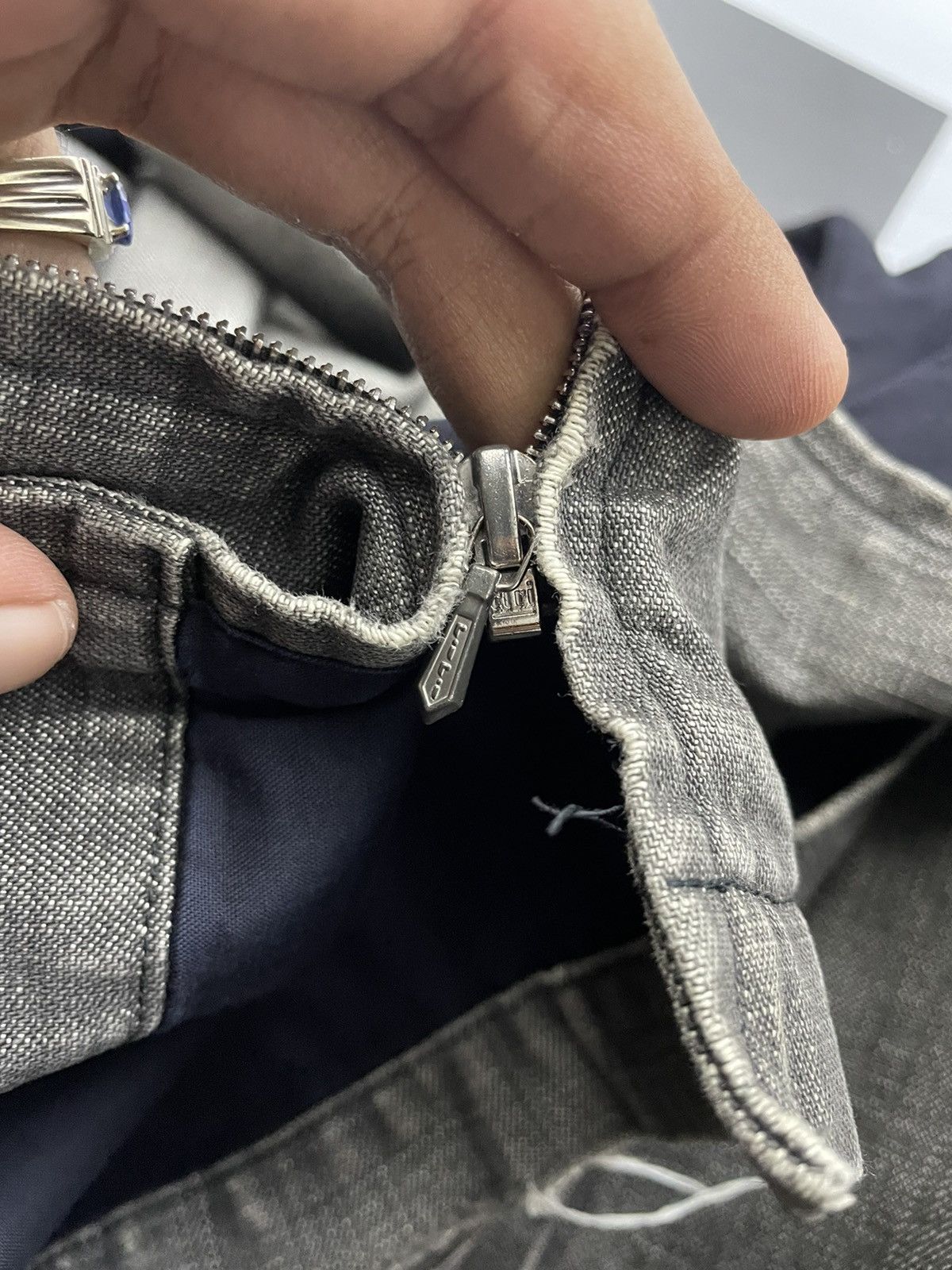 Dries Van Noten 🔥Rare Distress Dries Van Notem Denim Jacket Size US S / EU 44-46 / 1 - 12 Thumbnail