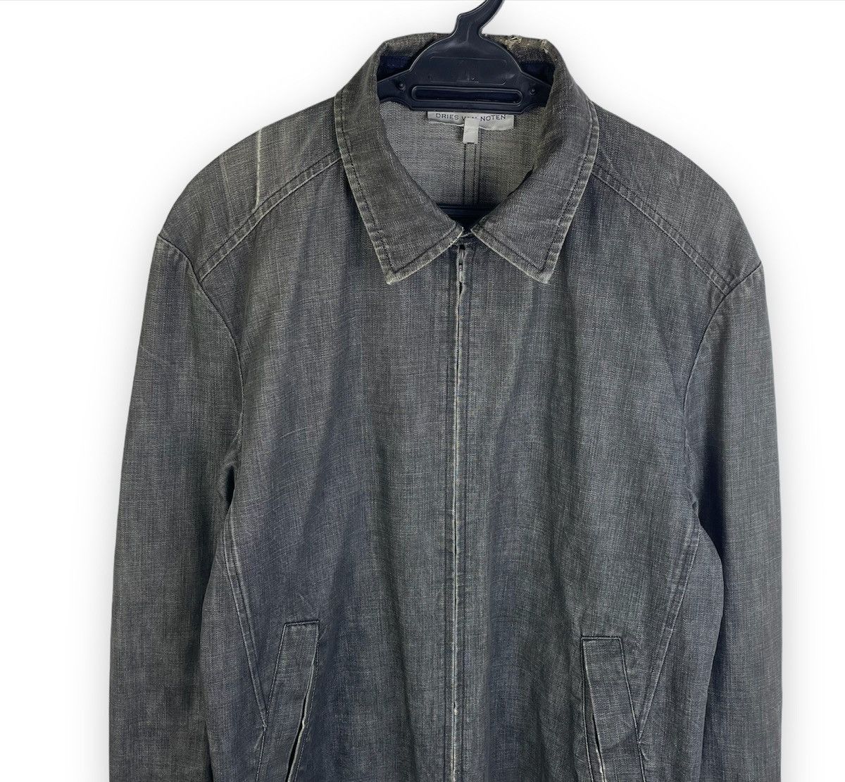 Dries Van Noten 🔥Rare Distress Dries Van Notem Denim Jacket Size US S / EU 44-46 / 1 - 7 Thumbnail
