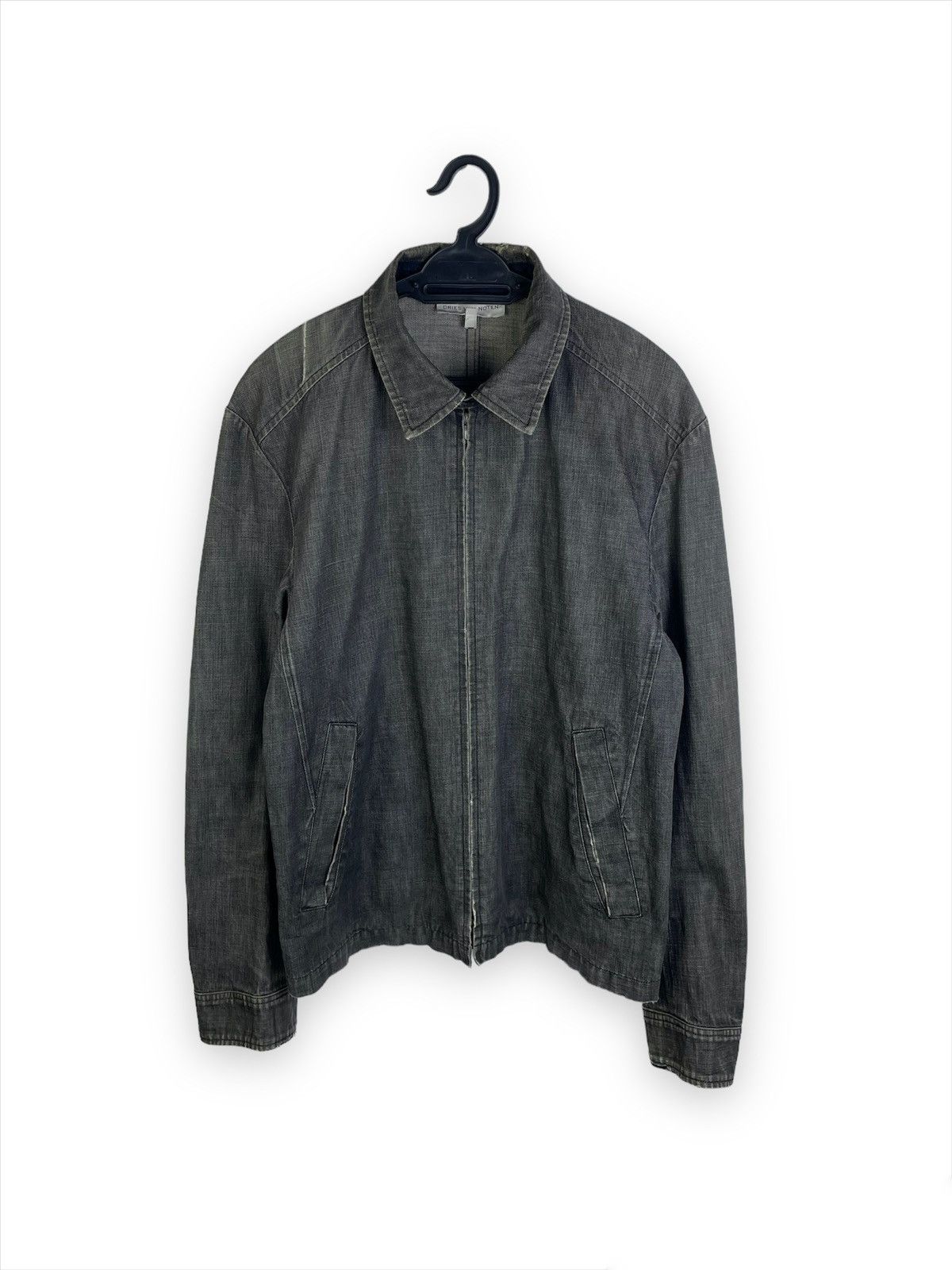 Dries Van Noten 🔥Rare Distress Dries Van Notem Denim Jacket Size US S / EU 44-46 / 1 - 1 Thumbnail