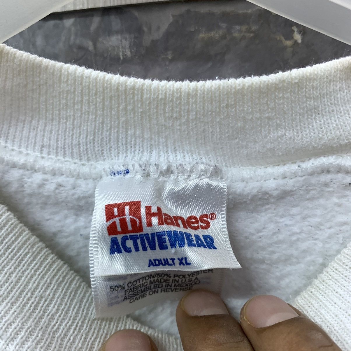 Hanes Vintage 90s St Mary Ex Senior Crewneck Sweatshirt Size US XL / EU 56 / 4 - 6 Thumbnail