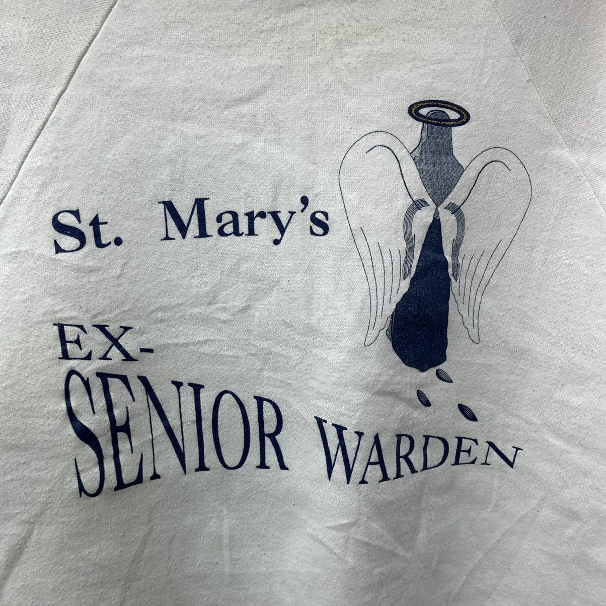 Hanes Vintage 90s St Mary Ex Senior Crewneck Sweatshirt Size US XL / EU 56 / 4 - 5 Thumbnail