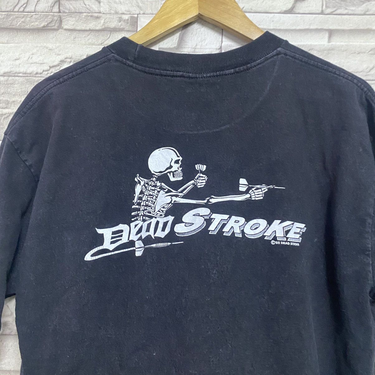 Vintage Vintage 1995 Dead Stroke Skeleton Dart Tee Size US M / EU 48-50 / 2 - 7 Thumbnail