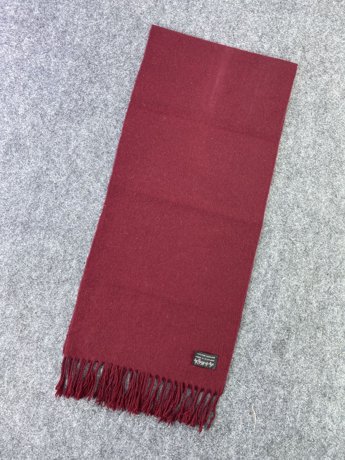 Begg x Co BEGG OF AYR PURE CASHMERE Scarf/Muffler/neckwear -T343 Size ONE SIZE - 3 Thumbnail