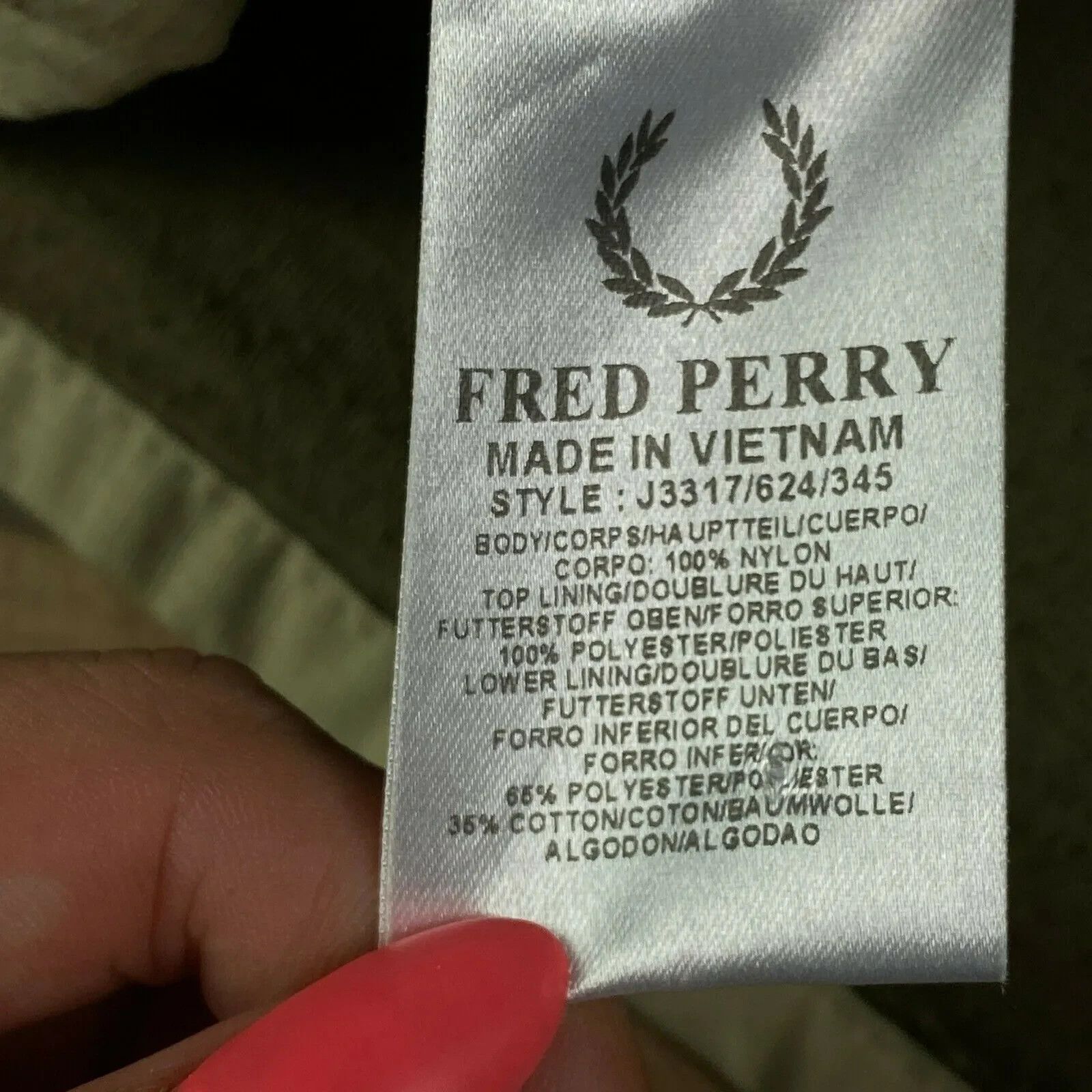 Fred Perry × Vintage Mens Vest Weistcoat Fred Perry Vintage Size L Size US L / EU 52-54 / 3 - 5 Thumbnail
