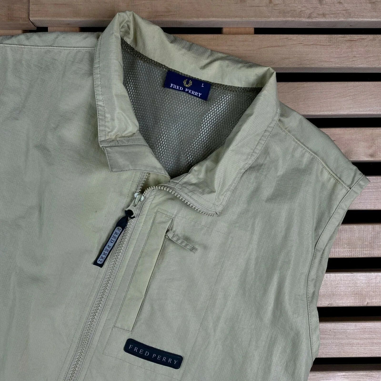 Fred Perry × Vintage Mens Vest Weistcoat Fred Perry Vintage Size L Size US L / EU 52-54 / 3 - 2 Thumbnail
