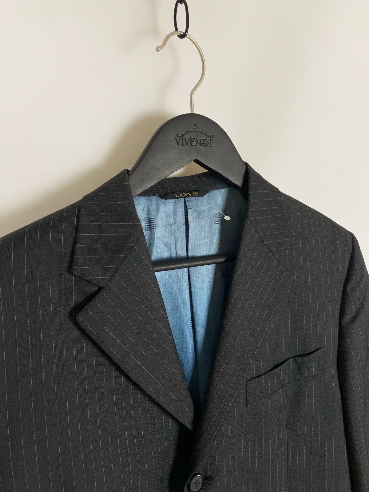 Lanvin Lanvin Striped Coat Blazer Jacket Size 48R - 4 Thumbnail