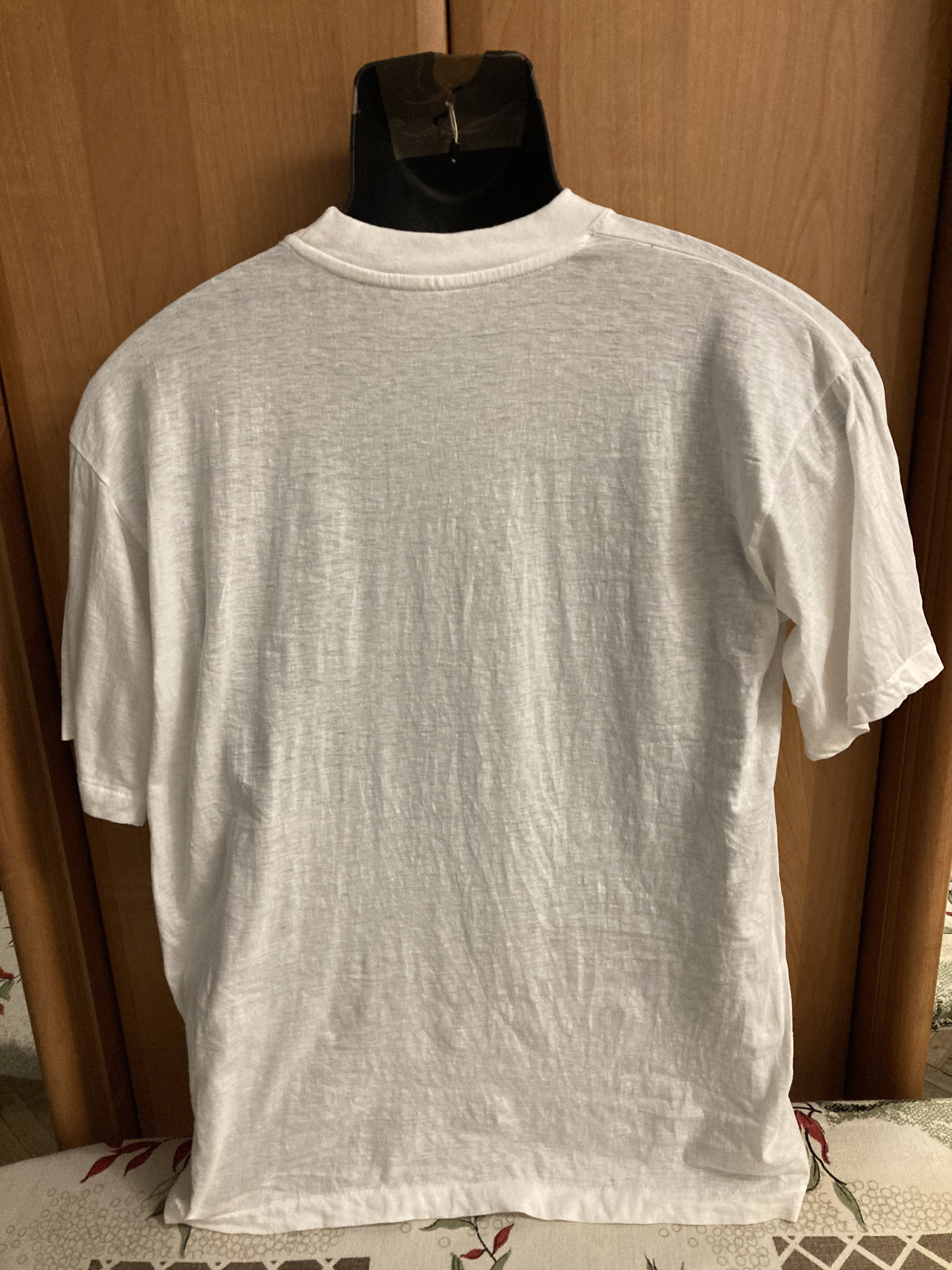 Vintage VINTAGE LEONARDO DA VINCI WHITE TEE SHIRT Size US L / EU 52-54 / 3 - 2 Thumbnail