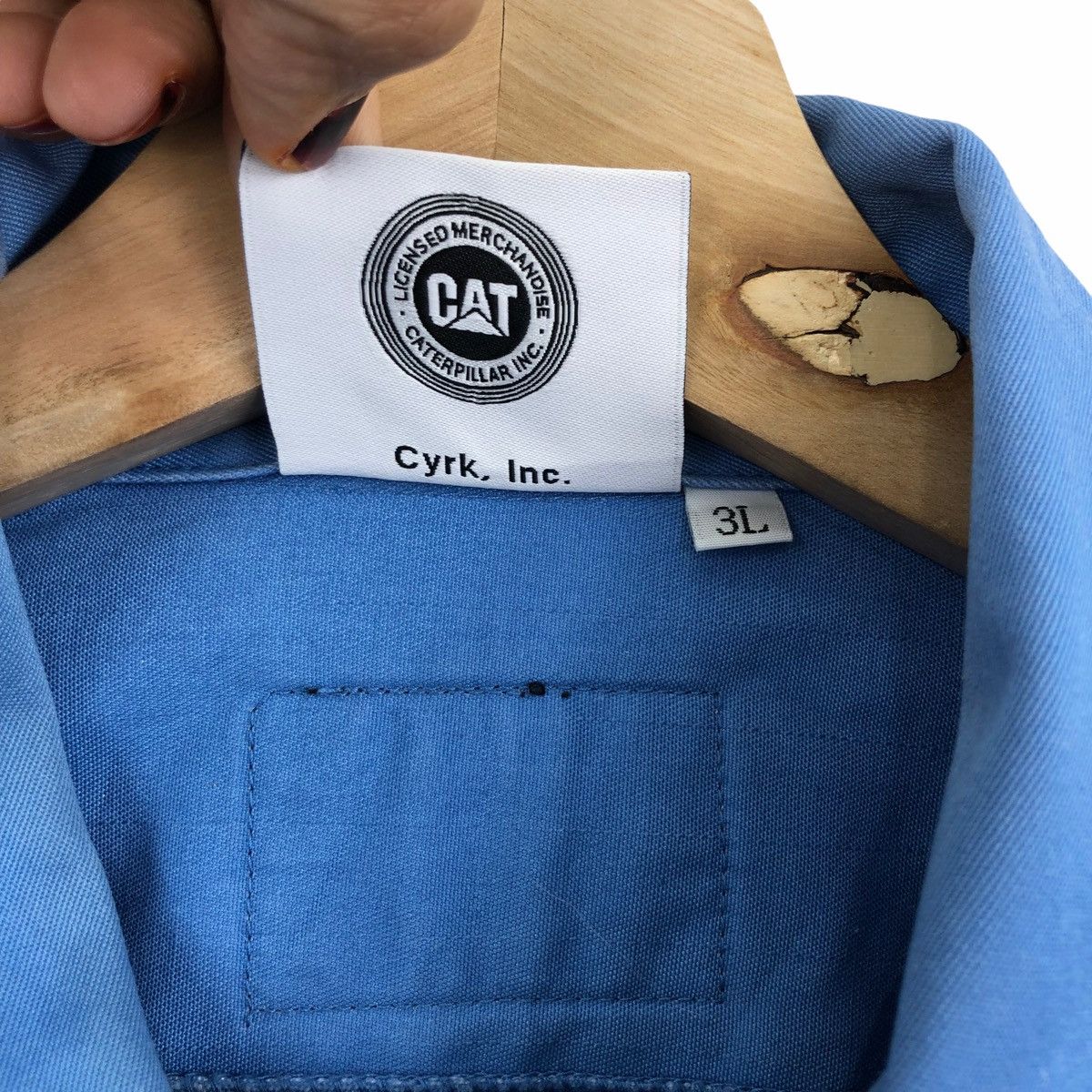 Vintage 90s Cat Caterpillar Essentials Uniform Jacket