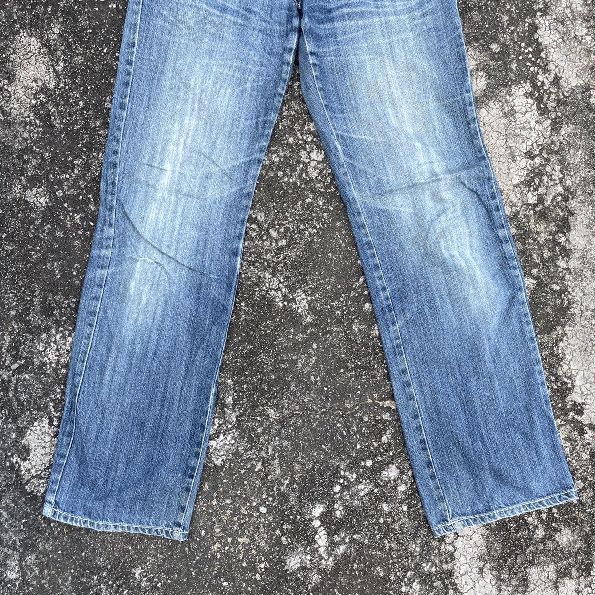 American Apparel Vintage Fiapper Double Waist Denim Jeans Size US 32 / EU 48 - 4 Thumbnail