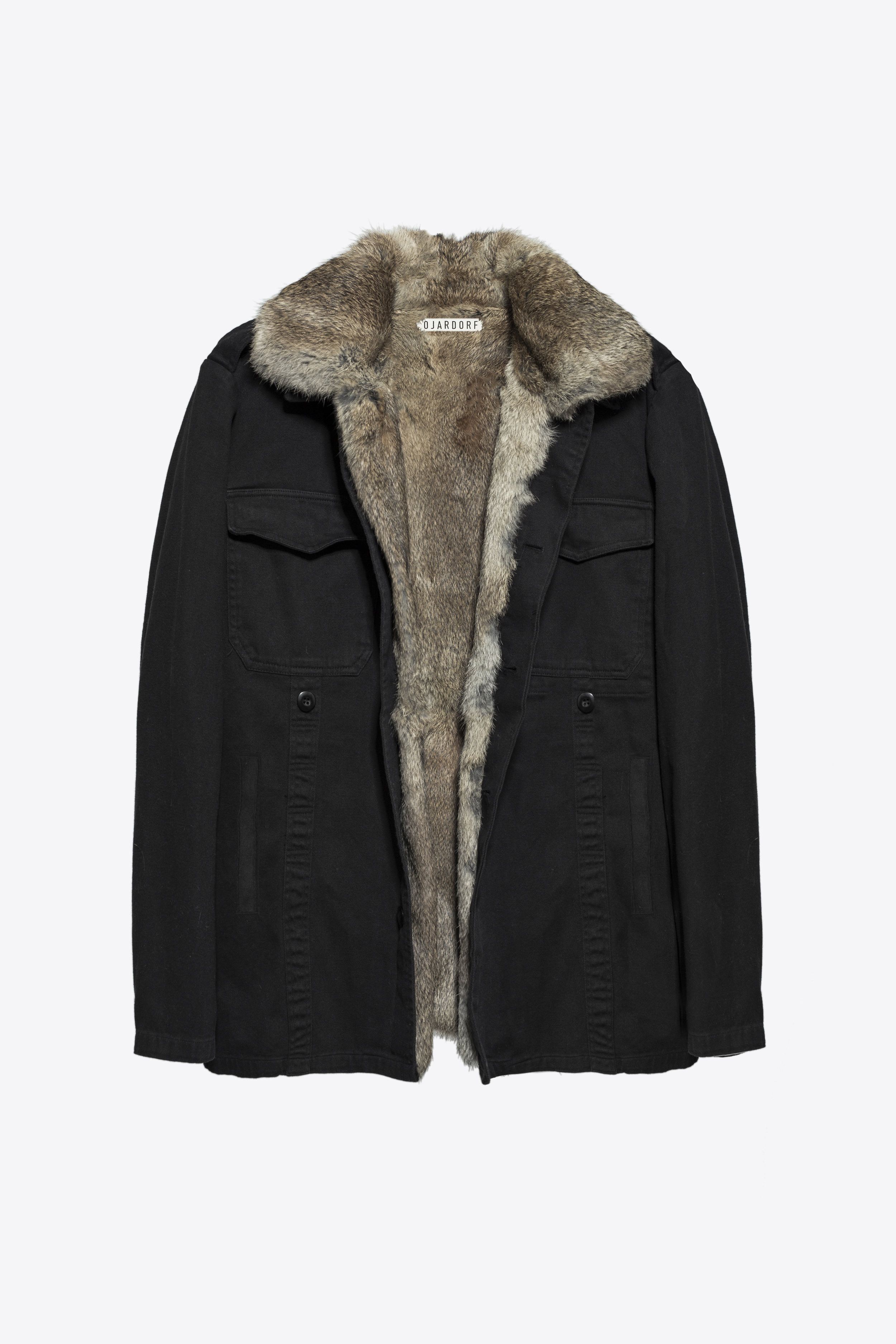 Ojardorf Military Fur Jacket Grailed