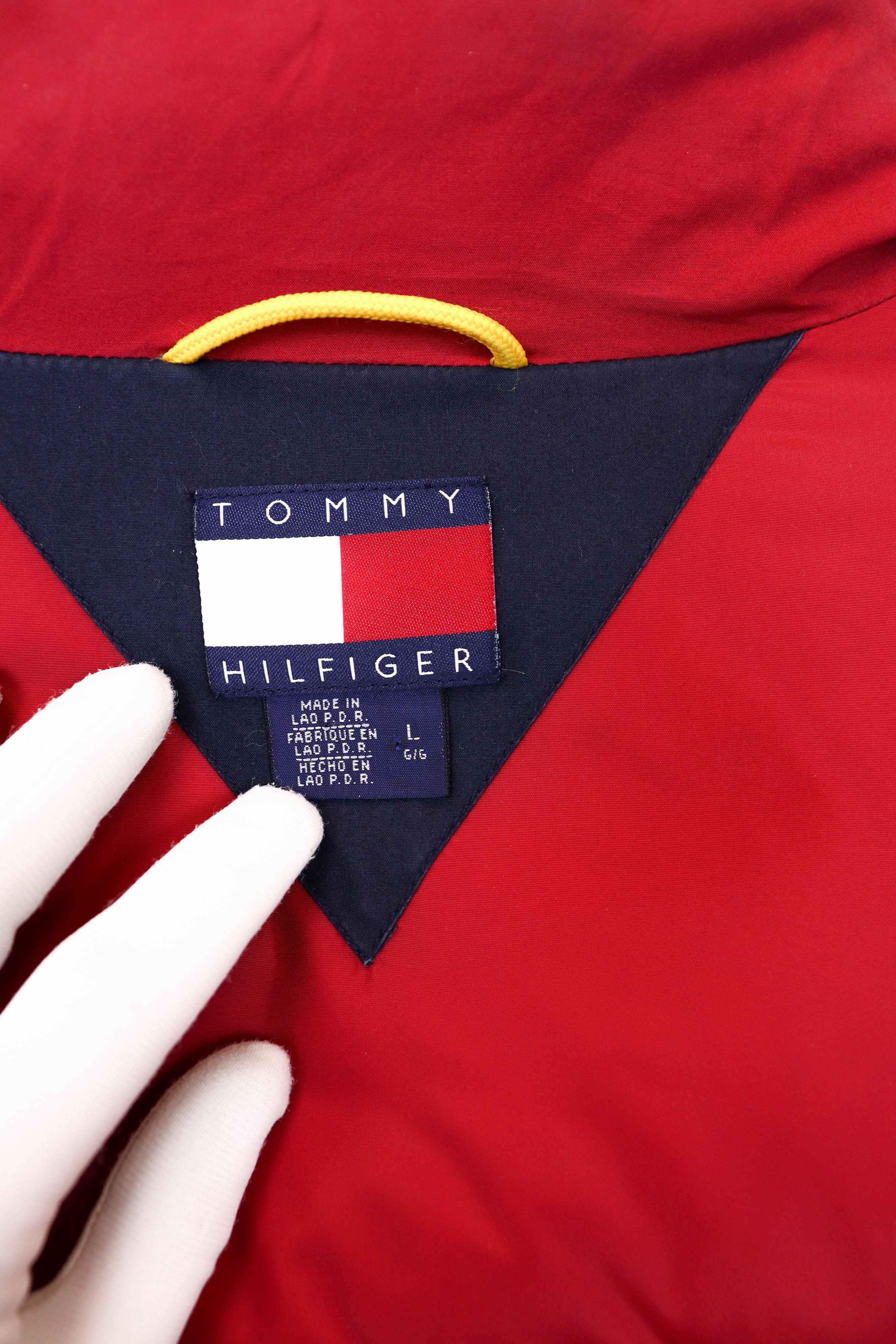 Tommy Hilfiger Tommy Hilfiger 90's Custom Hand Painted Down Puffer Jacket Size US L / EU 52-54 / 3 - 17 Thumbnail