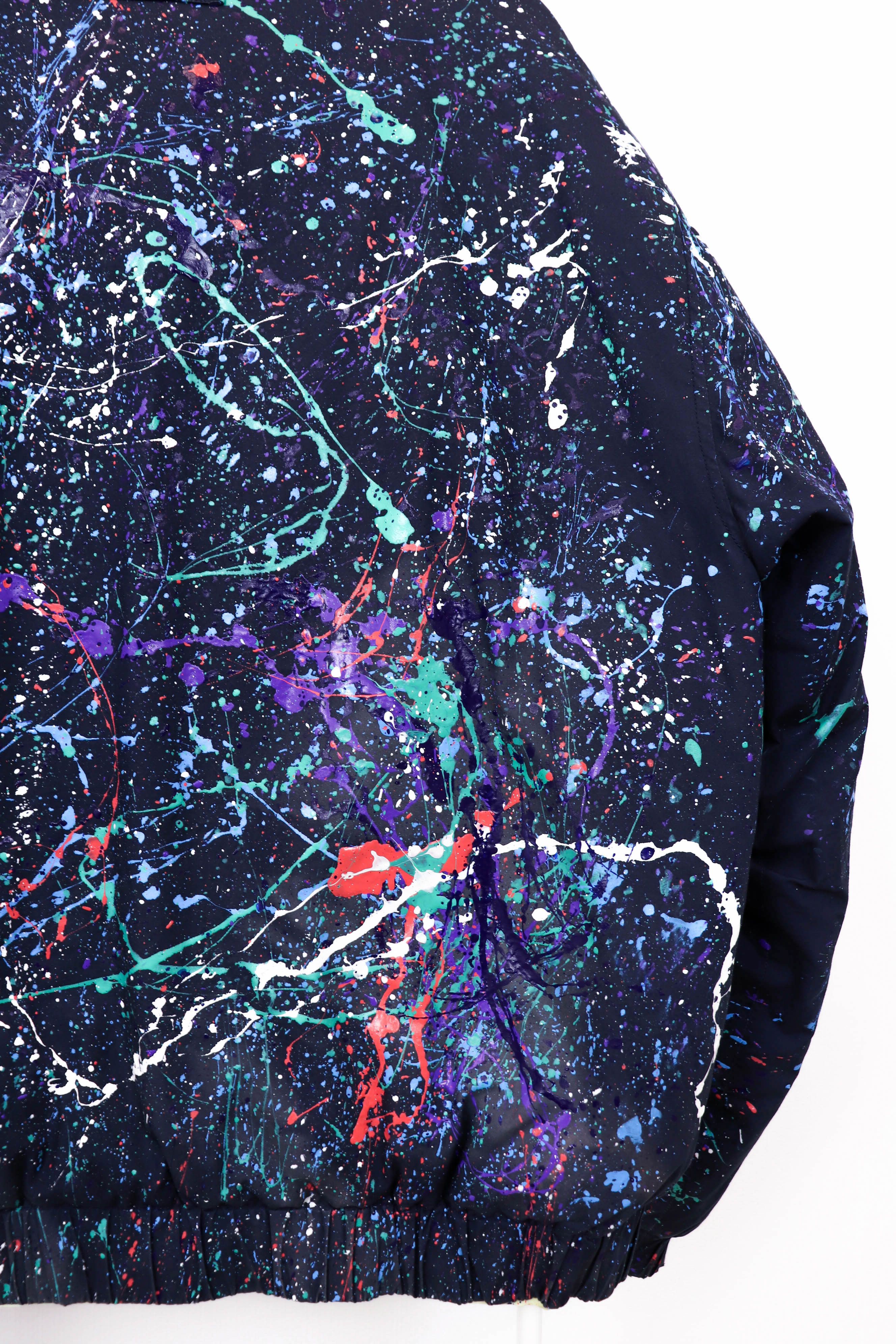 Tommy Hilfiger Tommy Hilfiger 90's Custom Hand Painted Down Puffer Jacket Size US L / EU 52-54 / 3 - 10 Thumbnail