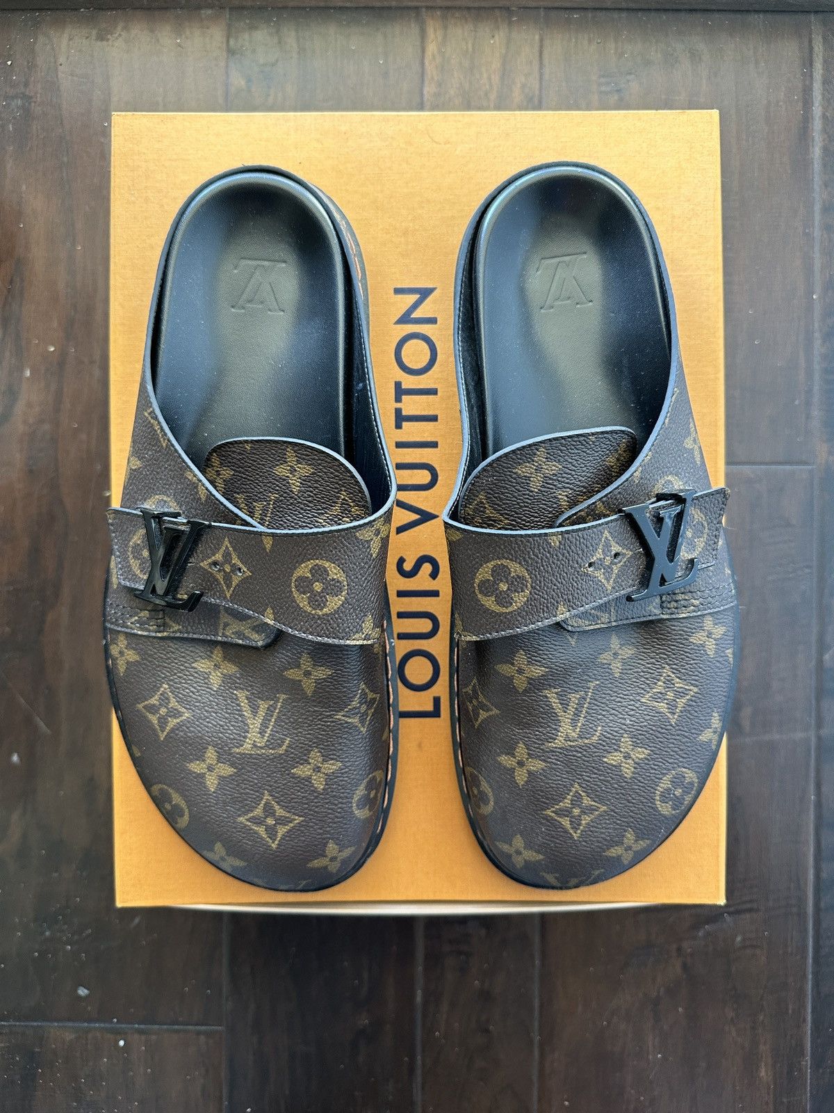 Louis Vuitton LV Easy Mule 10.5 LV size 9.5 Size US 10.5 / EU 43-44 - 2 Thumbnail