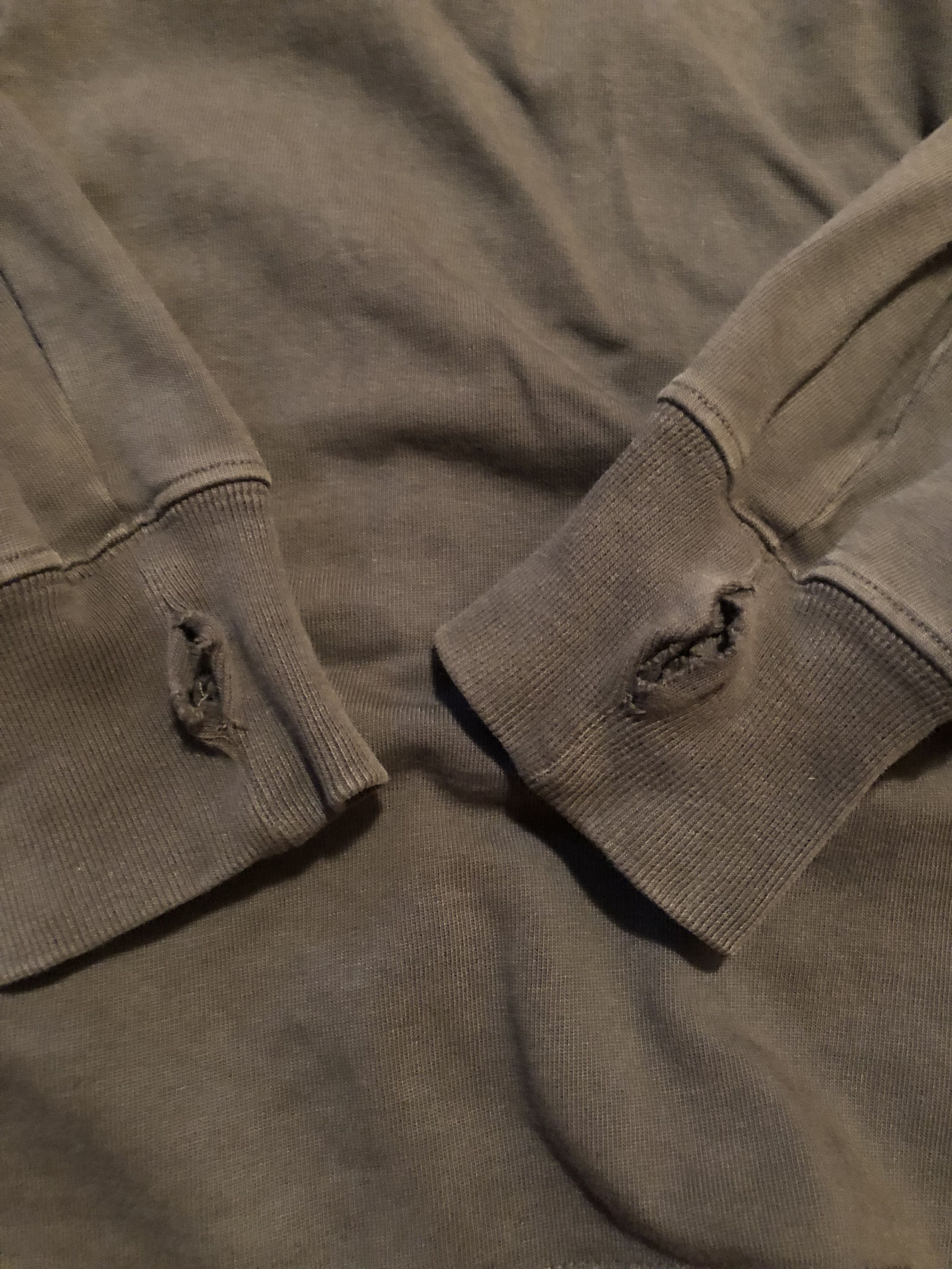 Rick Owens Drkshdw Rich Owens Drkshdw long hoodie, dark green Size US M / EU 48-50 / 2 - 5 Thumbnail