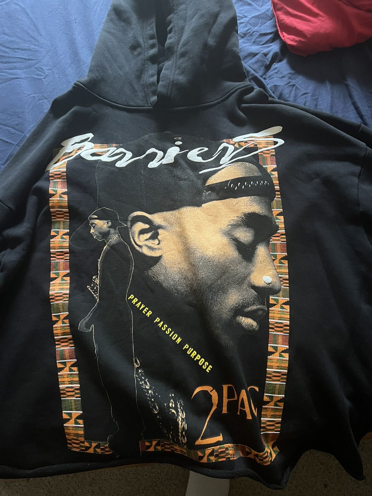 Barriers Barriers Tupac All Eyes On Us Hoodie | Grailed