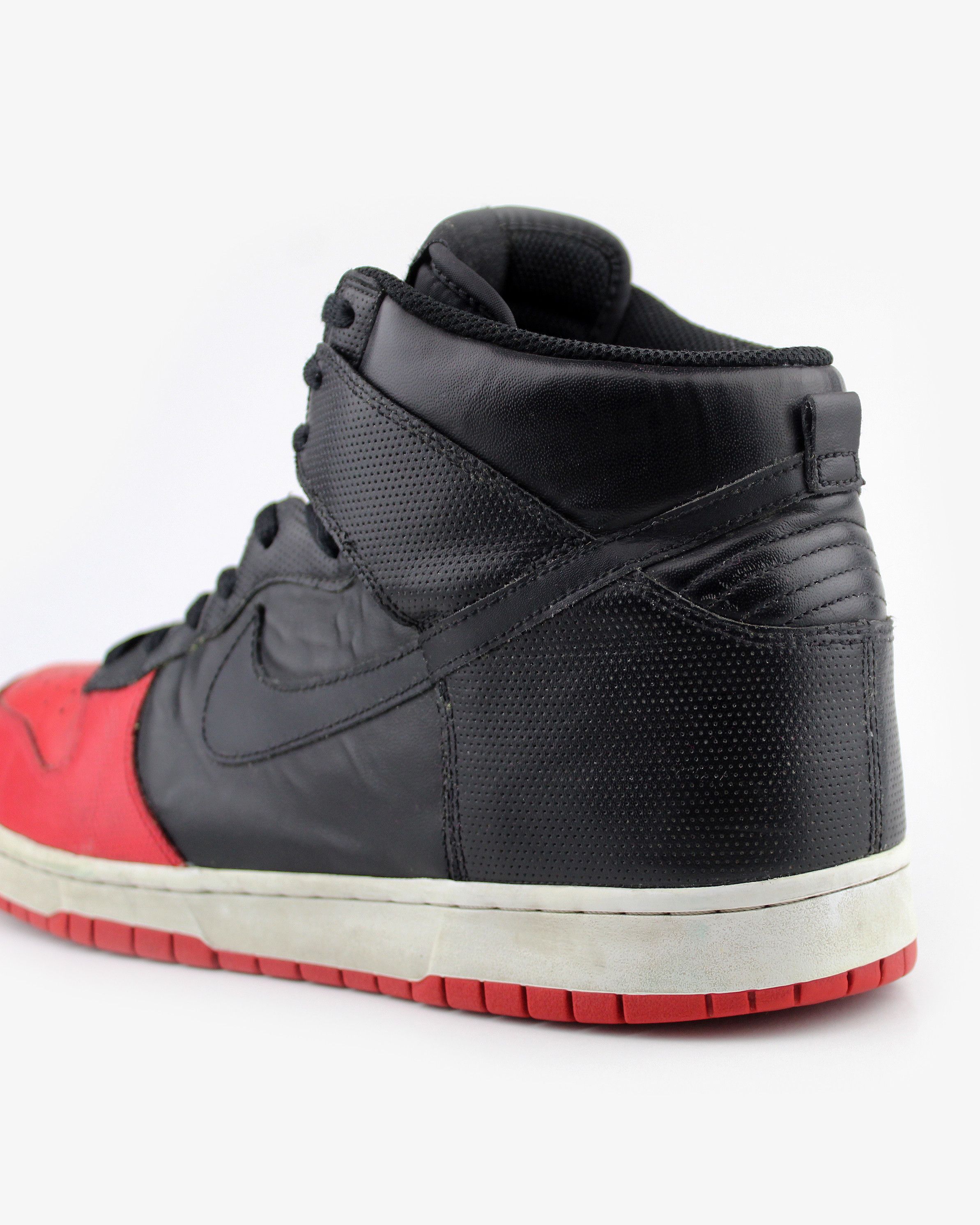 Nike 2011 Nike Dunk High sneakers kicks shoes OG black 317982 026 Size US 13 / EU 46 - 3 Thumbnail