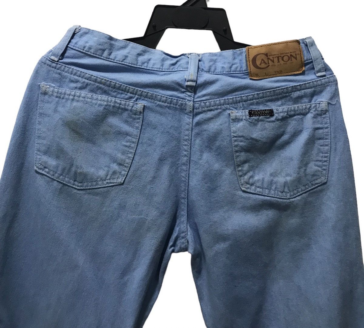 Japanese Brand CANTON AUTHENTIC WESTERN PANTS Size US 32 / EU 48 - 4 Thumbnail