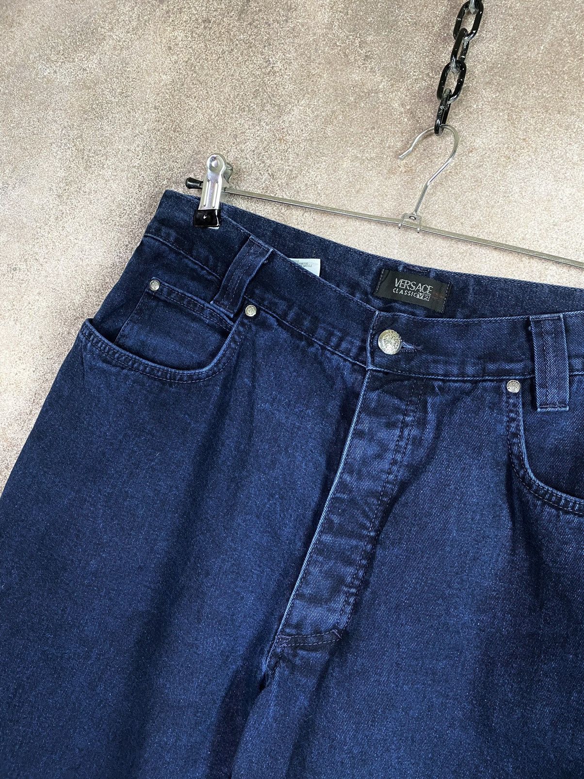 Versace Jeans Couture × Versus Versace Rare denim pants from the Italian brand Versace Classic V2 Size US 34 / EU 50 - 6 Thumbnail