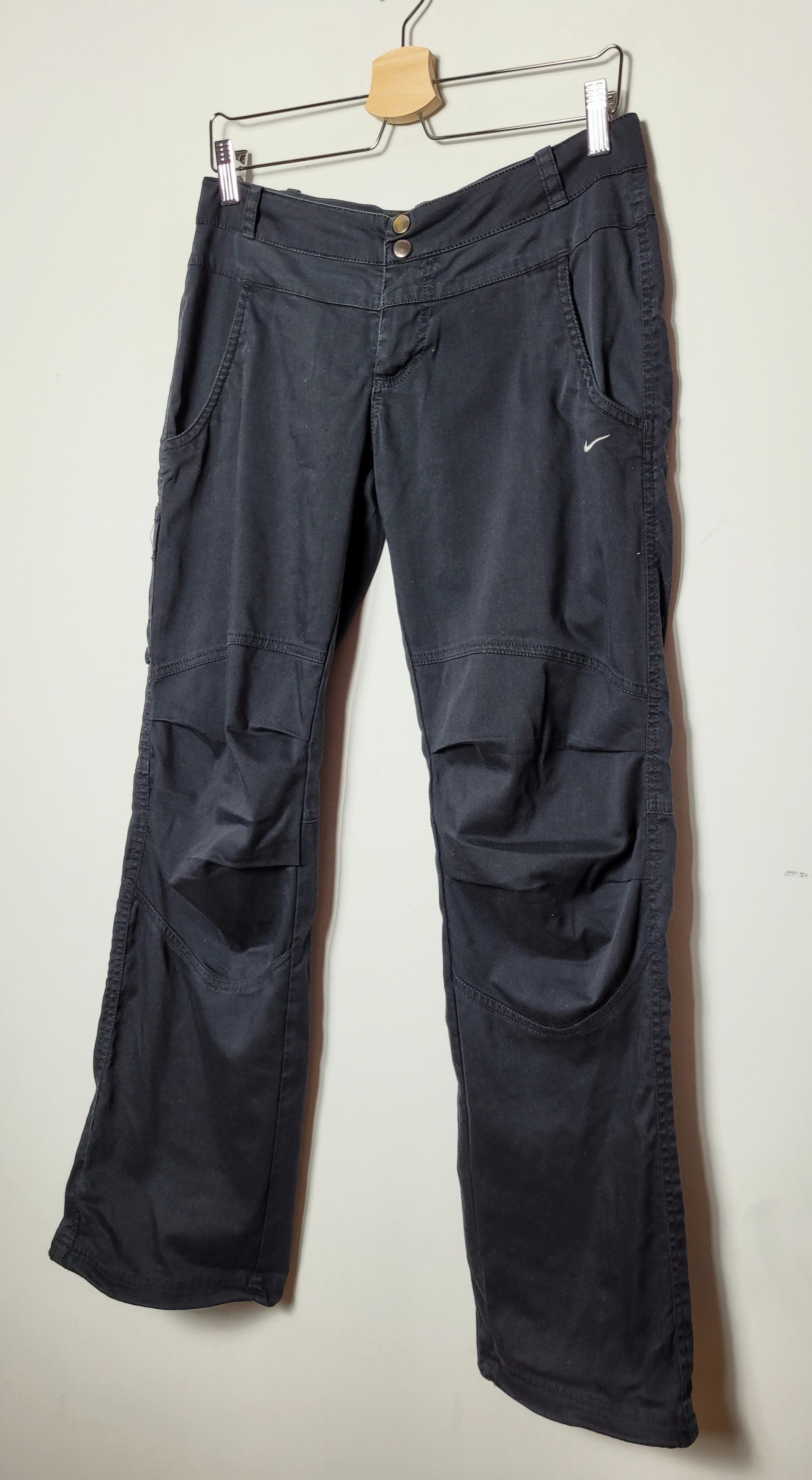 Nike Nike vintage y2k double knee pants Size 28" / US 6 / IT 42 - 2 Thumbnail