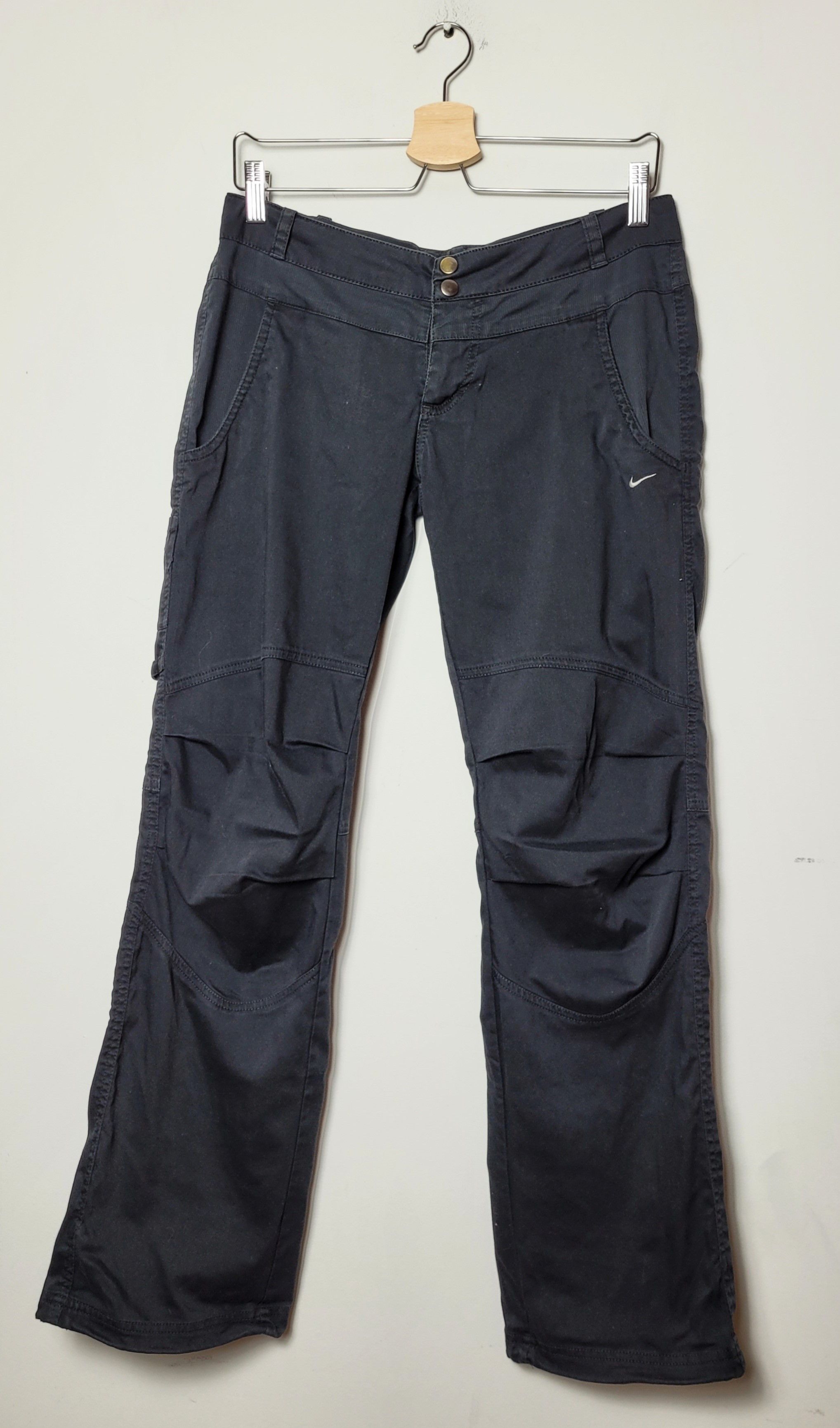 Nike Nike vintage y2k double knee pants Size 28" / US 6 / IT 42 - 1 Thumbnail
