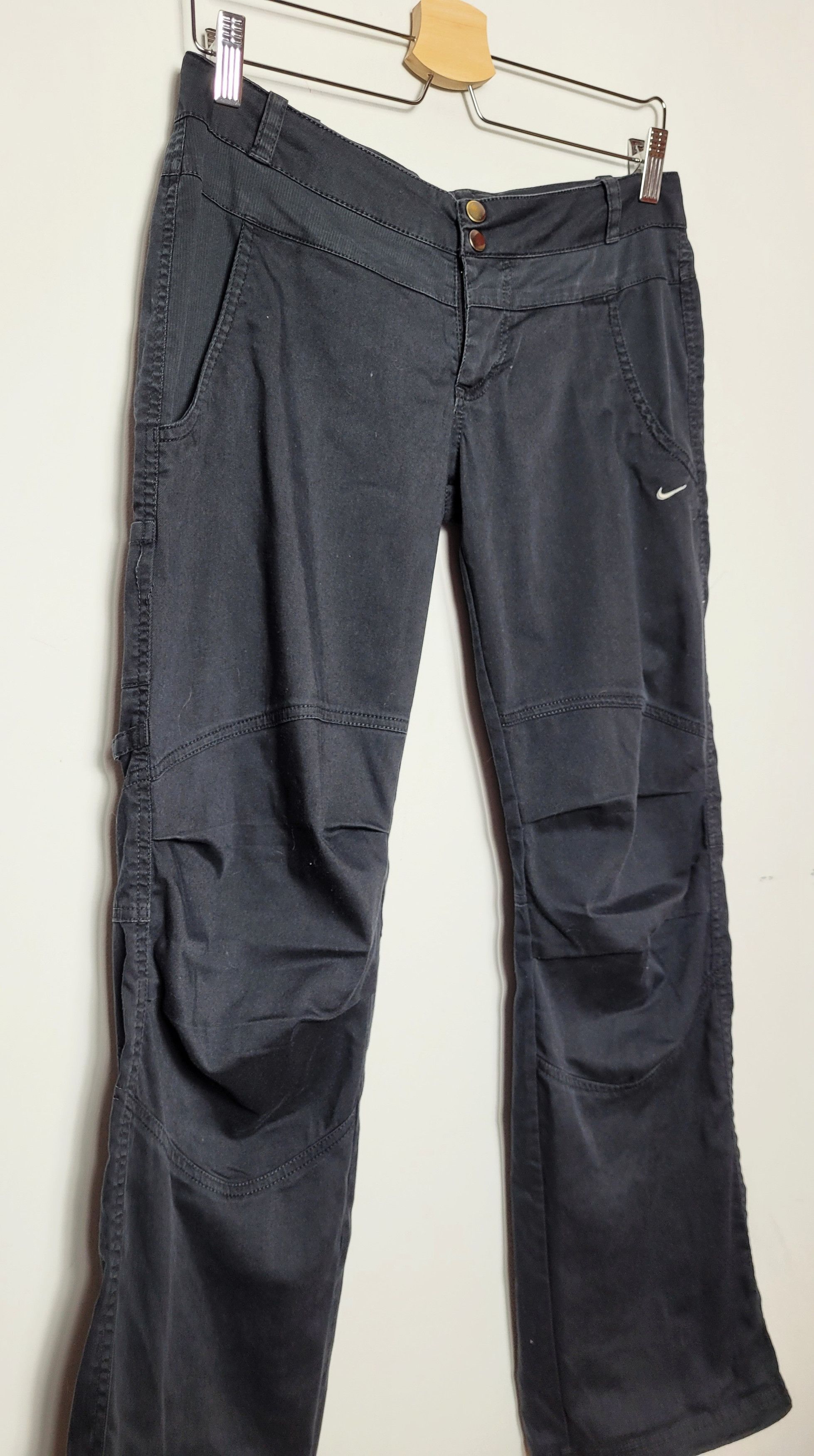 Nike Nike vintage y2k double knee pants Size 28" / US 6 / IT 42 - 3 Thumbnail