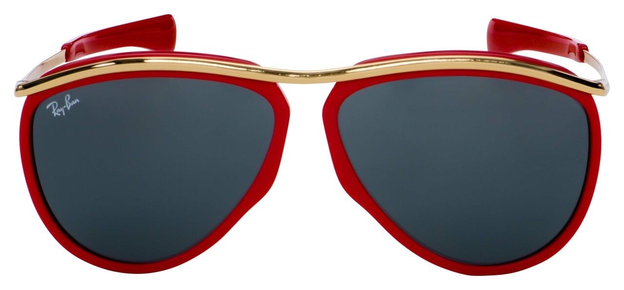 Ray-Ban Olympian RB 2219 1243/R5 Red Gold Blue Classic
