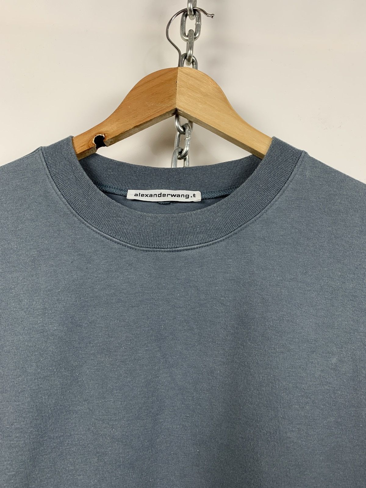 Alexander Wang Alexander Wang Oversized Blue T-Shirt Size US S / EU 44-46 / 1 - 6 Thumbnail