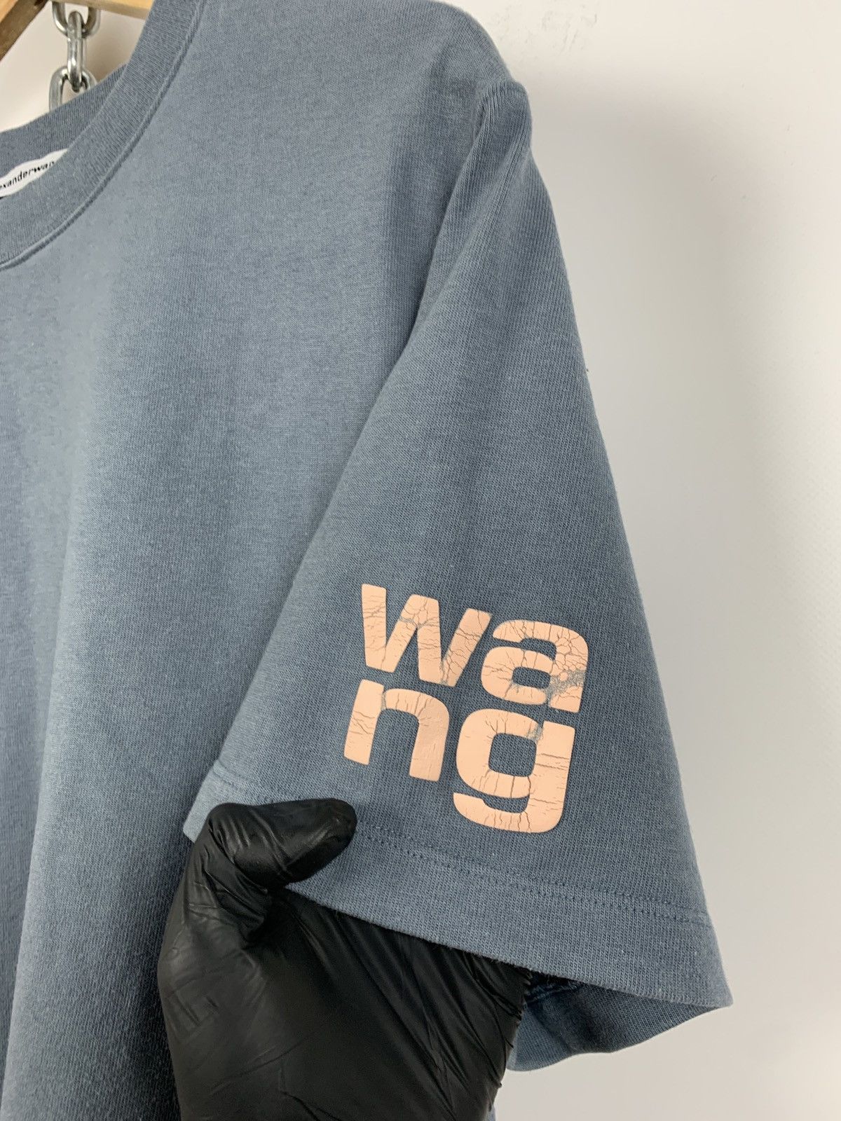 Alexander Wang Alexander Wang Oversized Blue T-Shirt Size US S / EU 44-46 / 1 - 7 Thumbnail