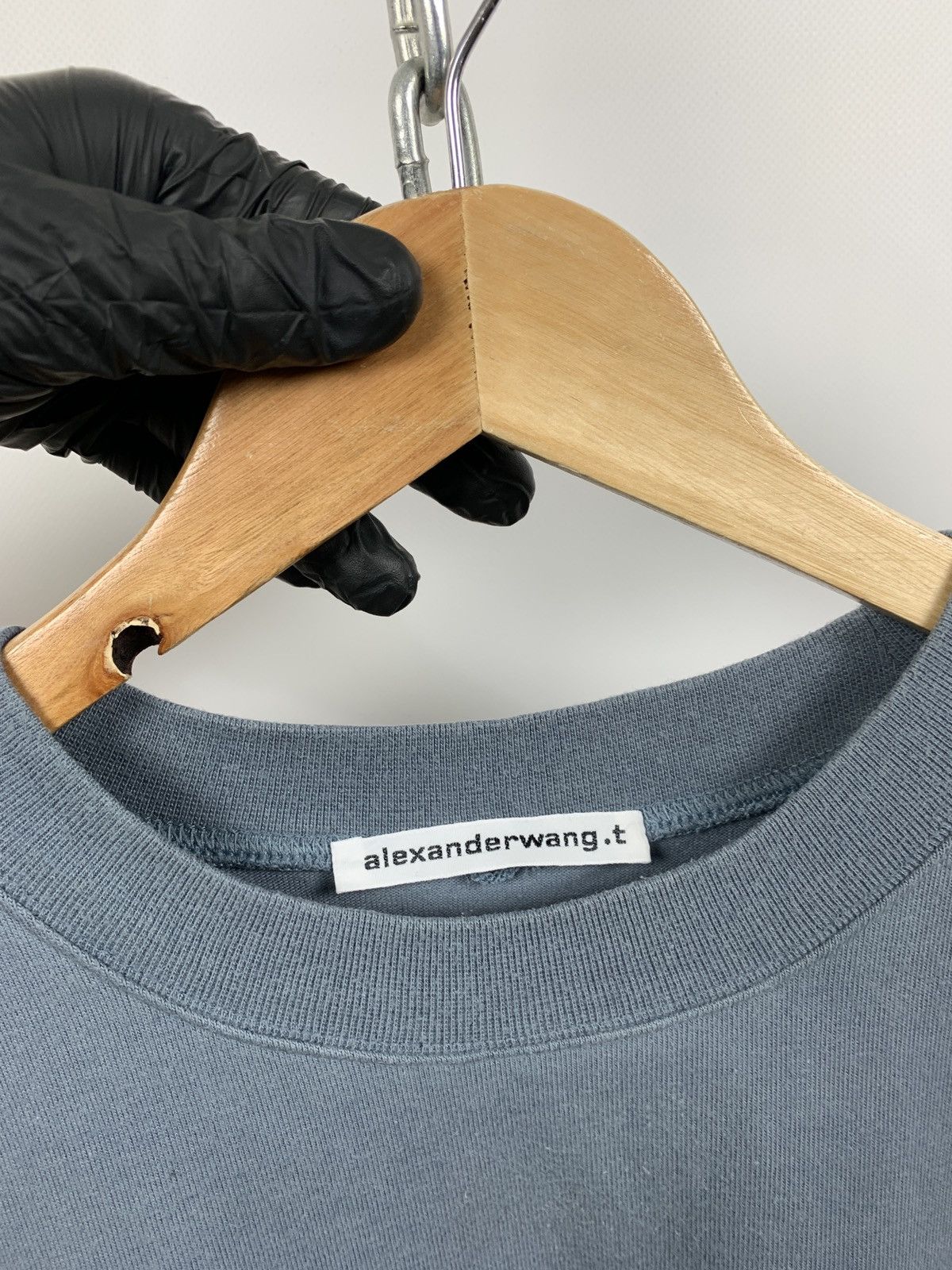 Alexander Wang Alexander Wang Oversized Blue T-Shirt Size US S / EU 44-46 / 1 - 10 Thumbnail