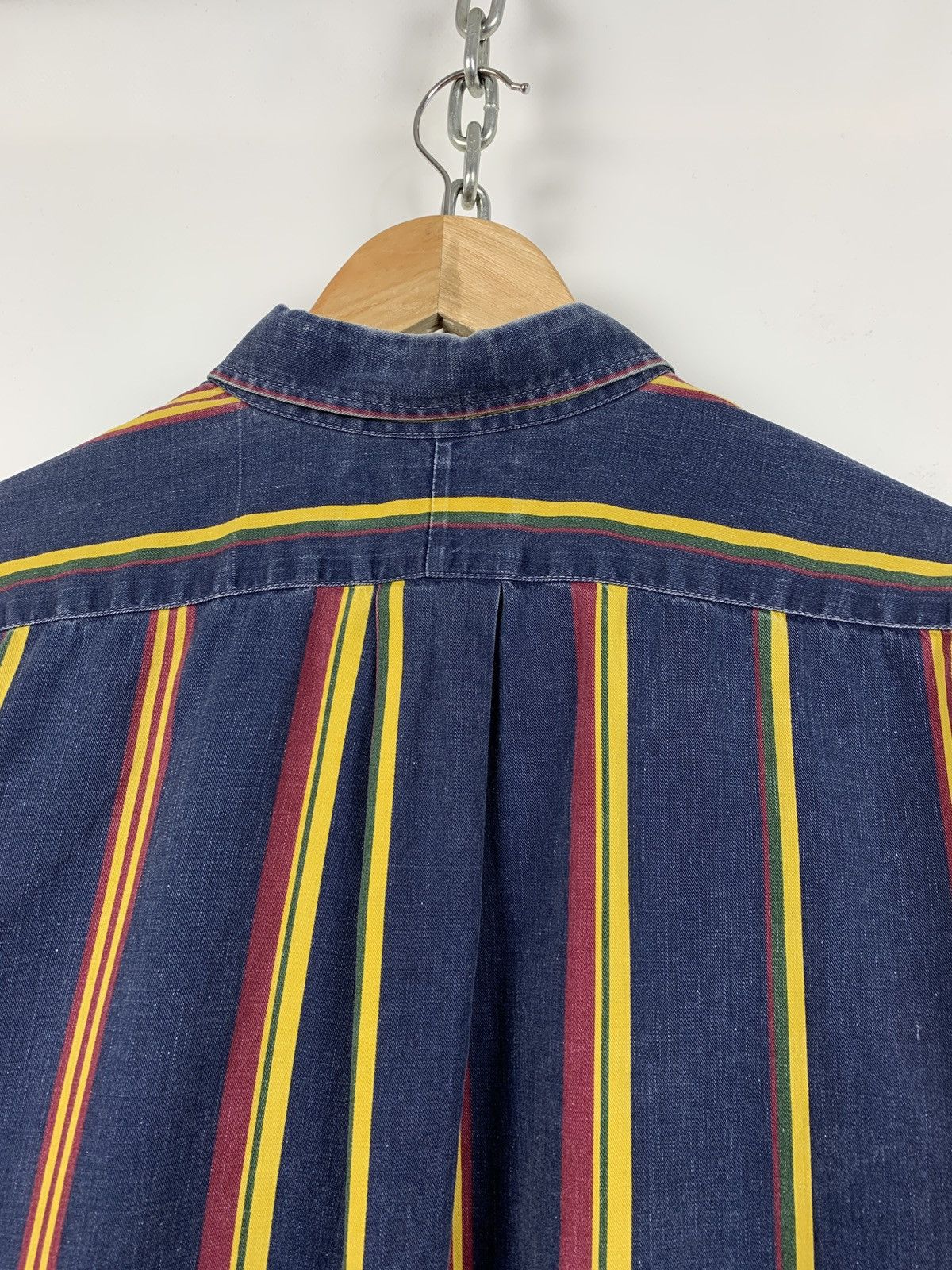 Polo Ralph Lauren Vintage Polo Ralph Lauren Made In USA Button Shirt Size US XL / EU 56 / 4 - 12 Thumbnail